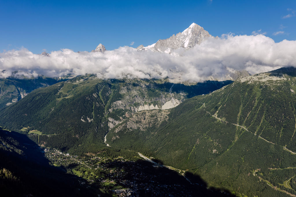 Chamonix in the summer time