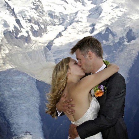 altitude wedding brevent glacier chamonix extreme wedding