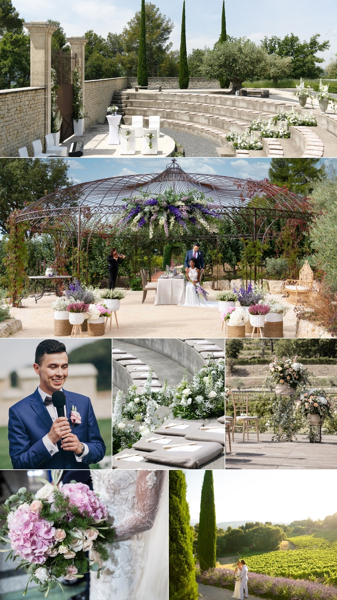 lavender hotel wedding in provence france