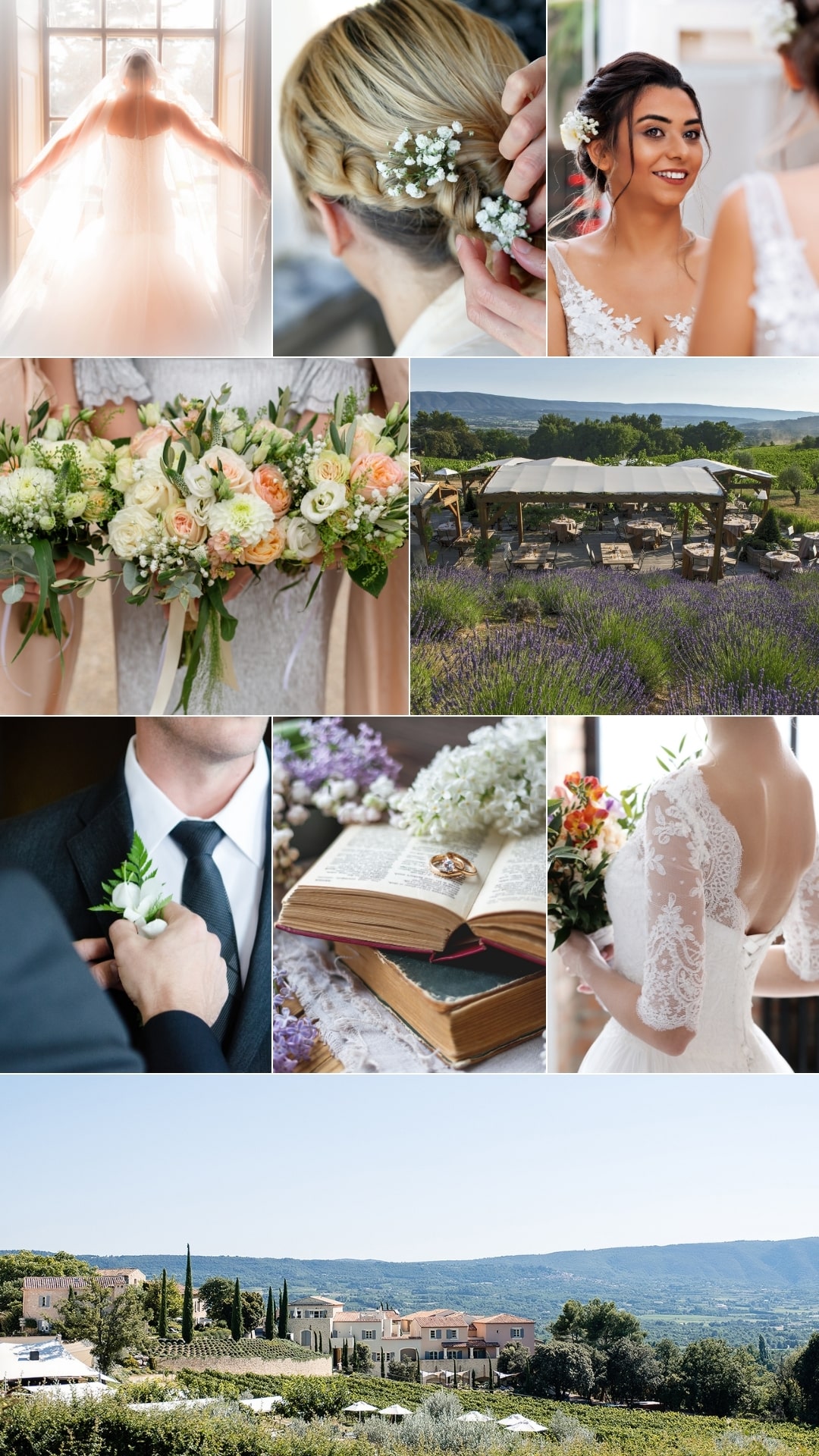 lavender hotel wedding in provence france